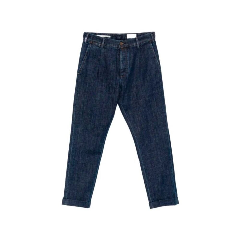 Jacob Cohen Men `Henry` Cropped Slim Fit Pants